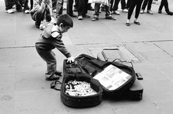 busking